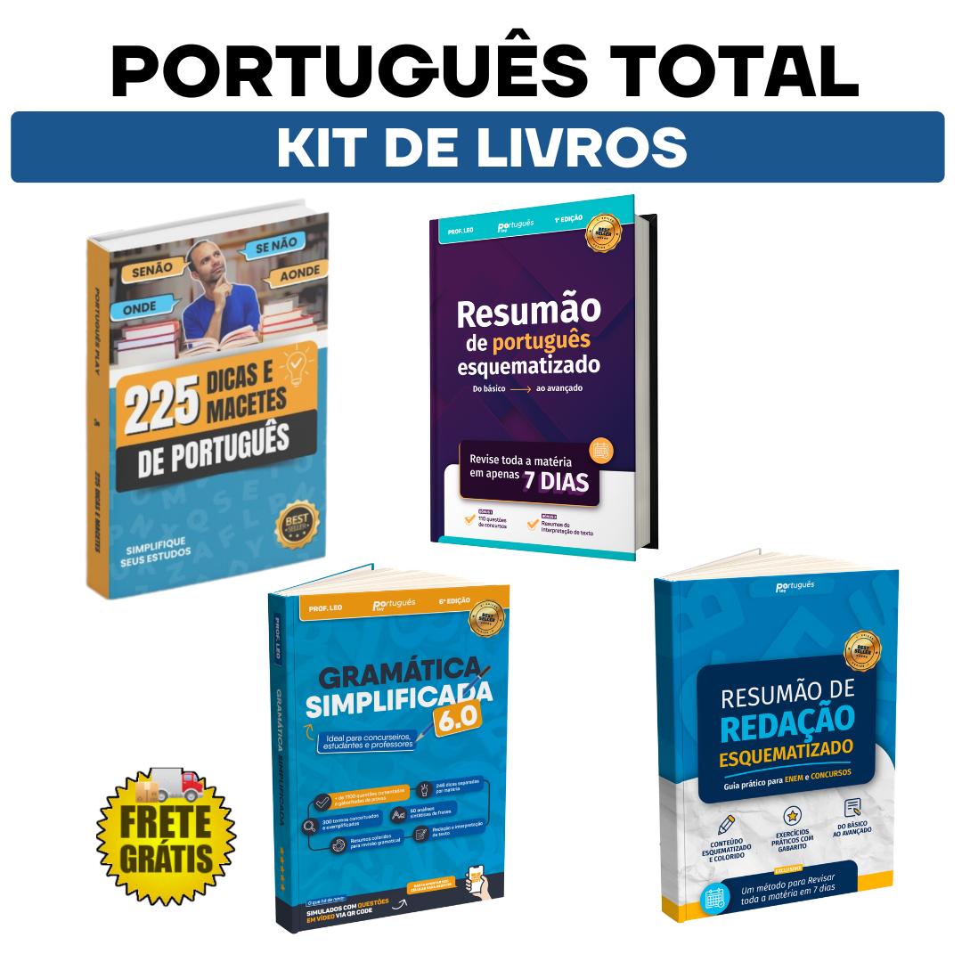 Kit Português Total Impresso