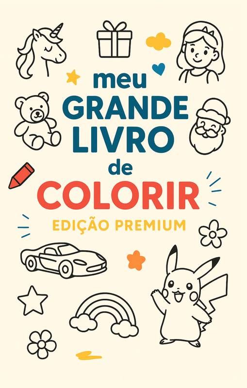 Meu Grande Livro de Colorir – Edição Premium