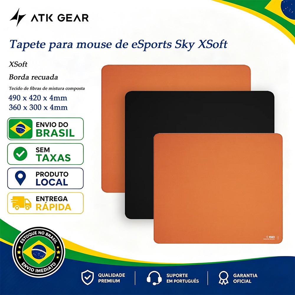 ATK Sky XSoft Base De Poliuretano Coreano Espuma ESport Gaming Mousepad