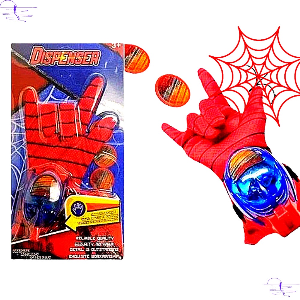 Luva Infantil Lança Discos Com Som E Luz De Homem Aranha Hulk Homem De Ferro, Brinquedo Infantil