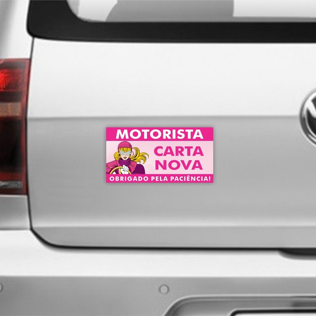 Adesivo Magnético Imã Carta Nova 20x10cm - Produto Top