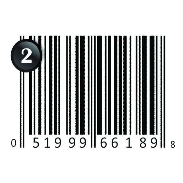 2 Códigos de Barras Para Seus Produtos