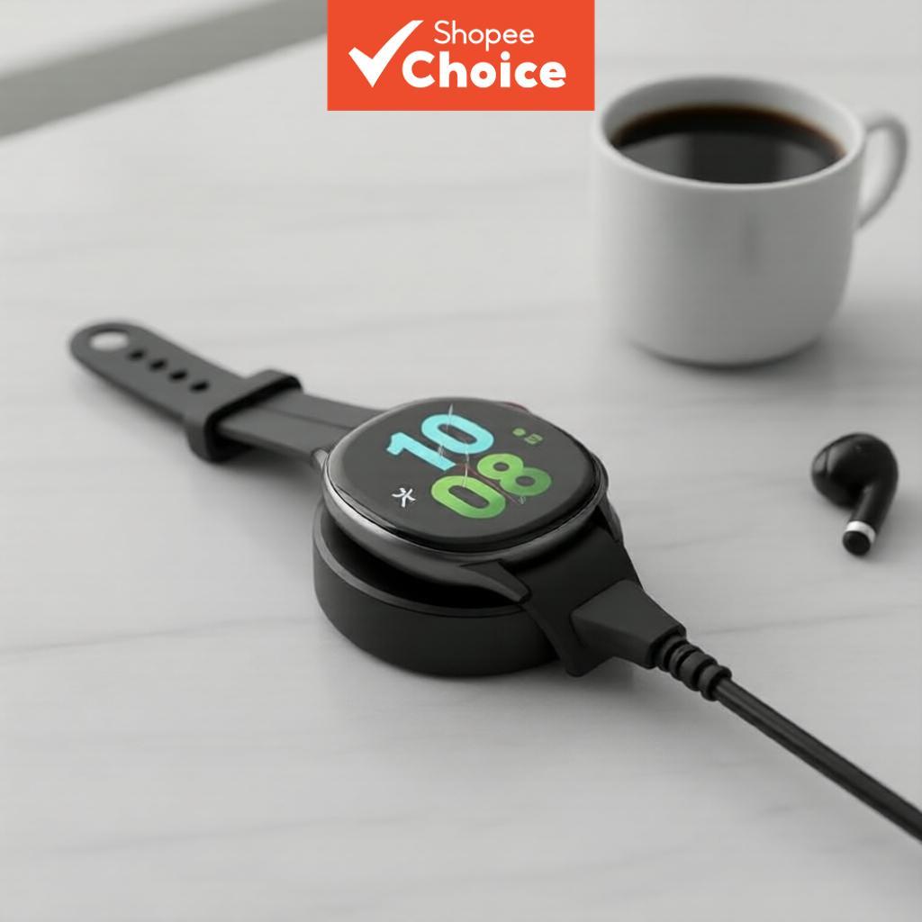 Dock Carregador Magnético com Porta de Carregamento Rápido USB para Samsung Galaxy Watch 8 7 6