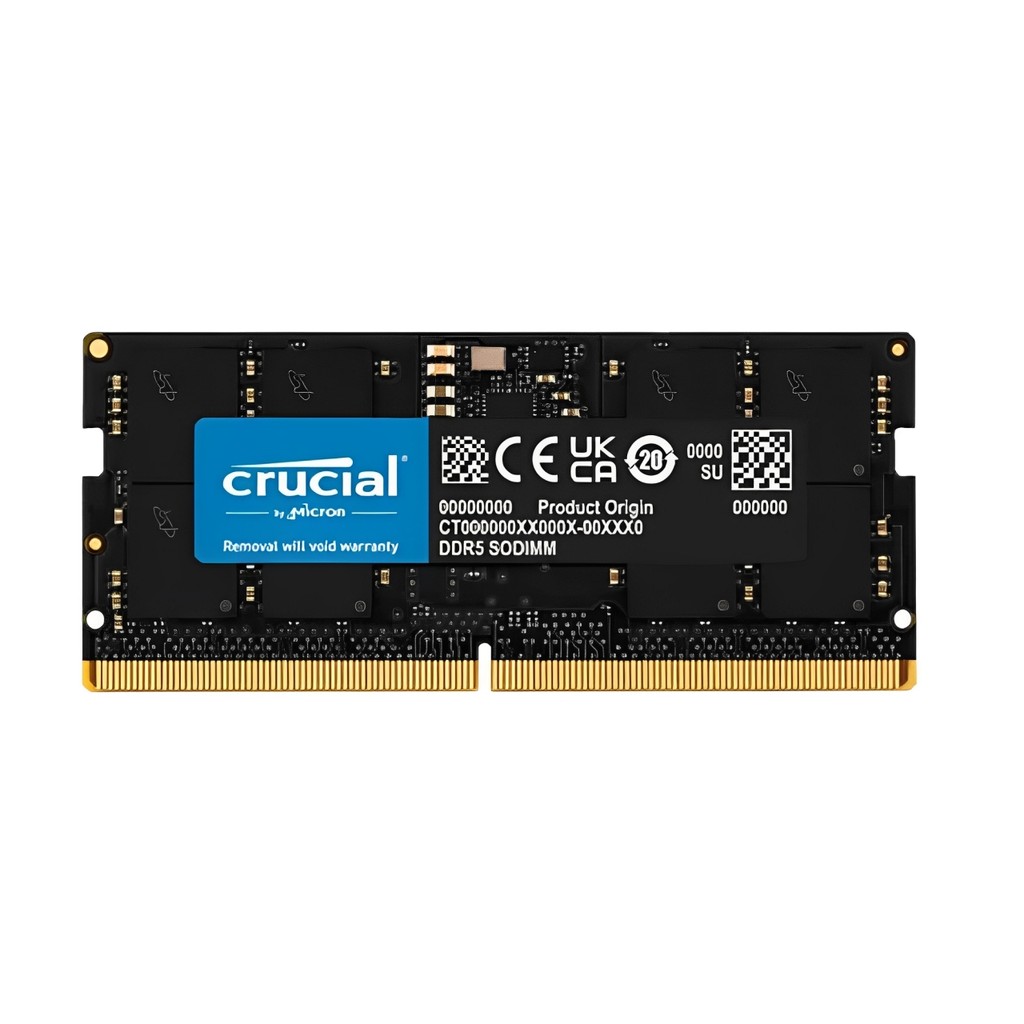 Memória Notebook Crucial 8GB DDR5-5600MHz SODIMM