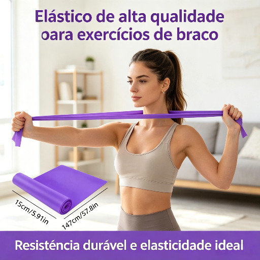 Yoga Pilates Treino Academia Musculação Faixa Elástica Multifuncional Crossfit Faixa Elástica