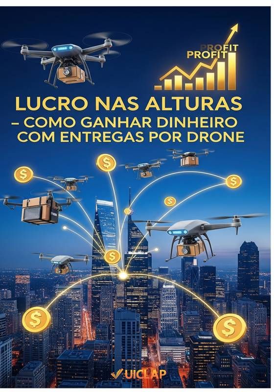 Lucro nas Alturas – Como Ganhar Dinheiro com Entregas por Drone