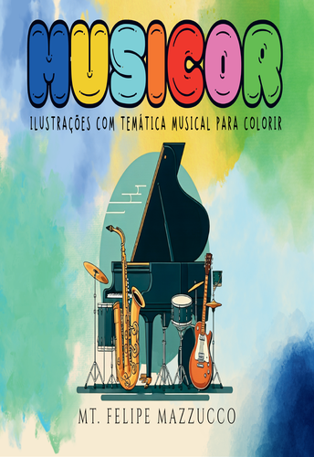 MUSICOR - Ilustrações com Temática Musical para Colorir