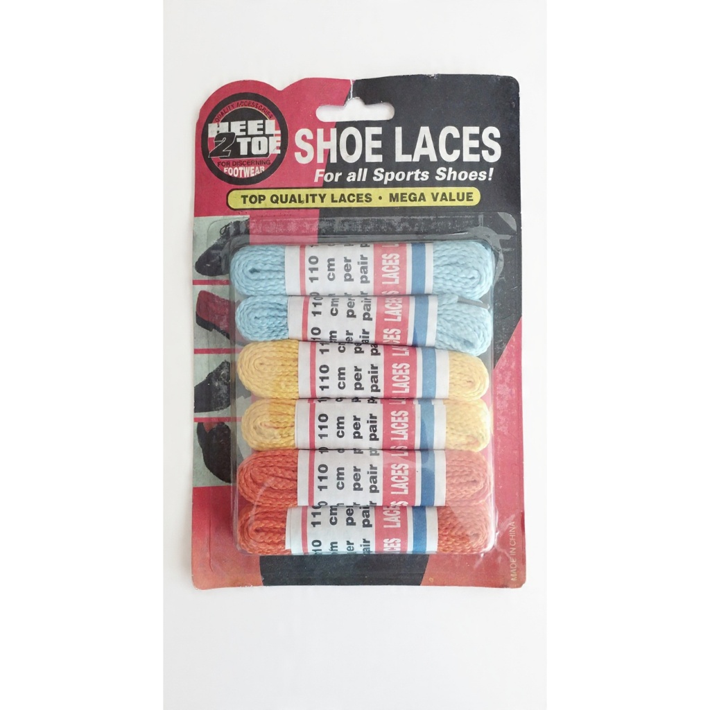 Cadarço para tenis Off White Shoelaces  nas cores Laranja, Amarelo e Rosa.