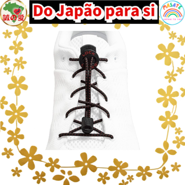 Lock Laces Pro Series No-Tie Shoelaces, Killian Jornet Edition, Elastic Shoe Laces for Runners & Triathletes 【Do Japão p