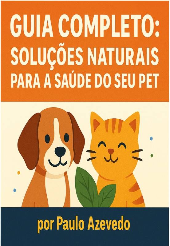 Livro físico - Guia completo: Soluções naturais para saúde do seu Pet
