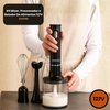 KIT MIXER PROCESSADOR E BATEDOR  3 Em 1 127V   200W   - Sortida PRETA E BRANCA