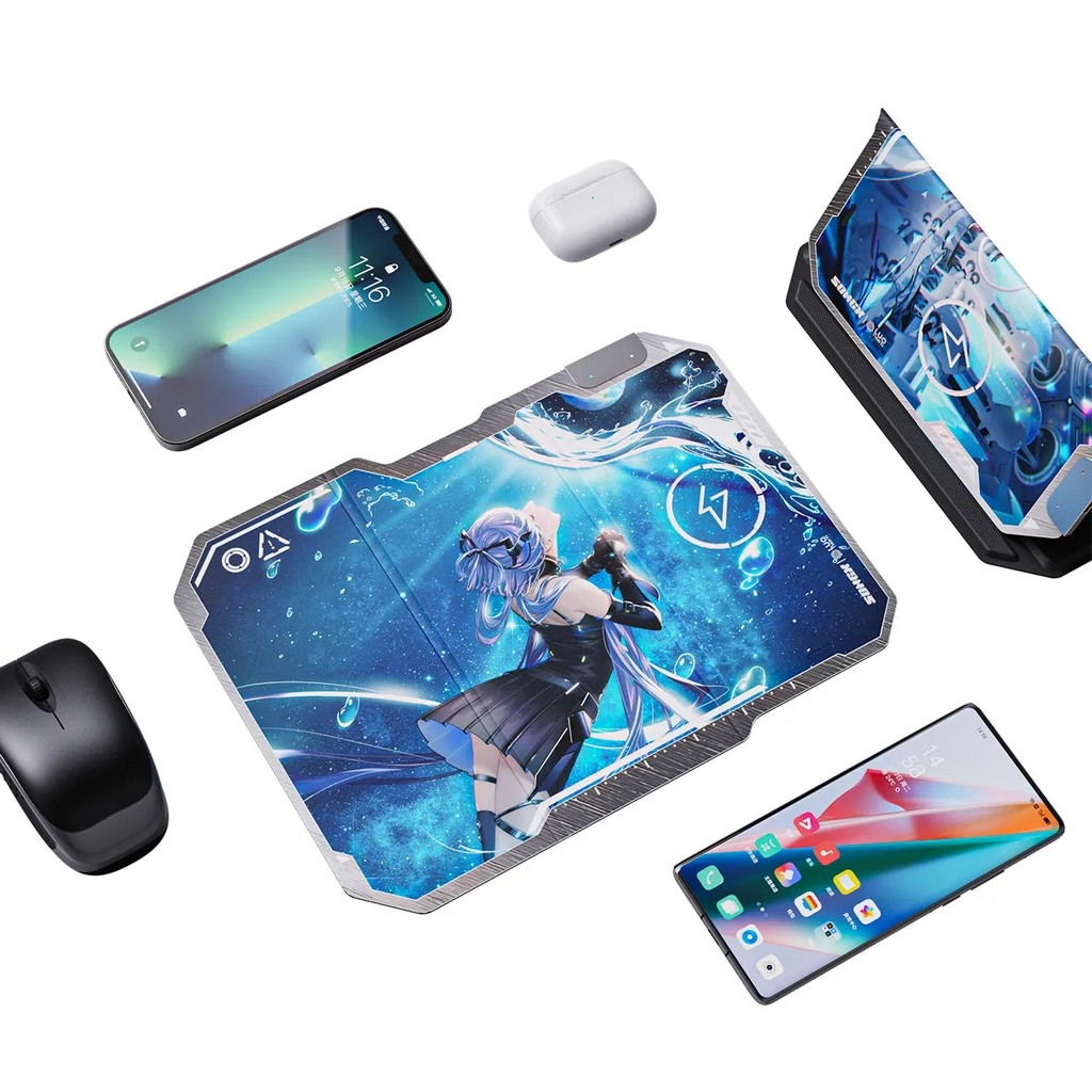 Tapete de rato350814Escritório dobrável em mercadoria sem fio de marca conjunta multifuncional Luo songx Home Carregamen
