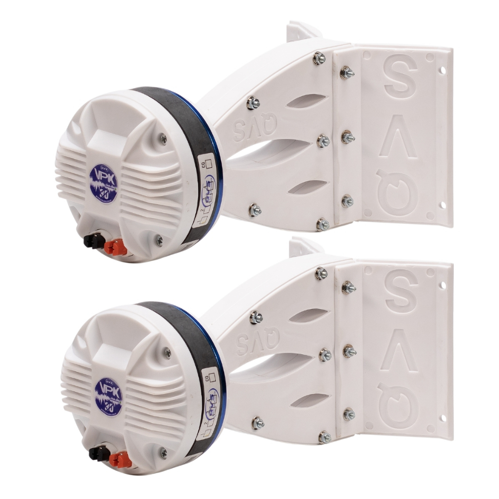 Driver QVS 2 Unidades 30vpk 120w Rms 8 Ohms Titânio Drive Ti + 2 Guias 1325 Som Qualidade Original