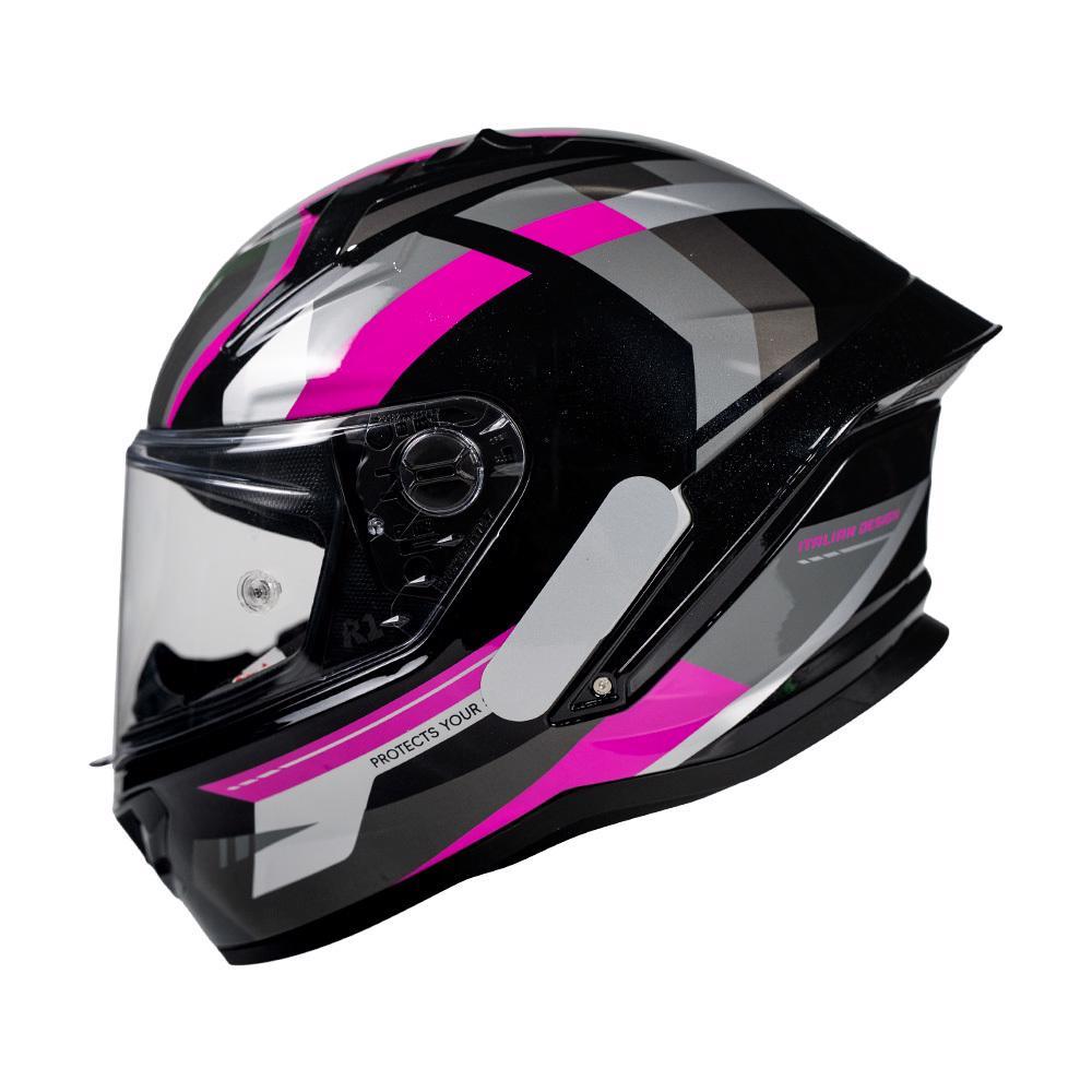 CAPACETE FEMININO GP TECH PILOT MOTION ROSA