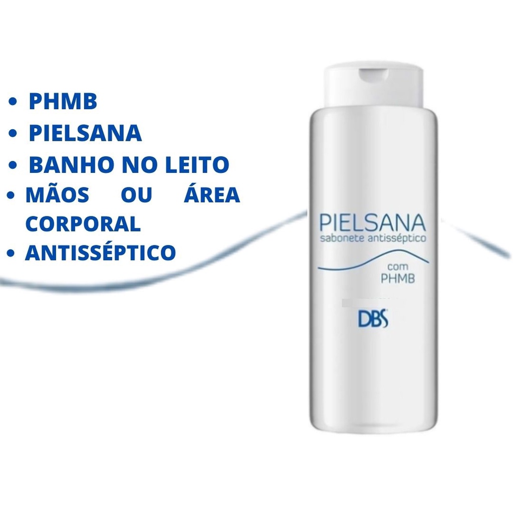 Sabonete Líquido Banho Leito Higienização Desinfecção Baixa Toxicidade 1l Com Phmb Polihexanida