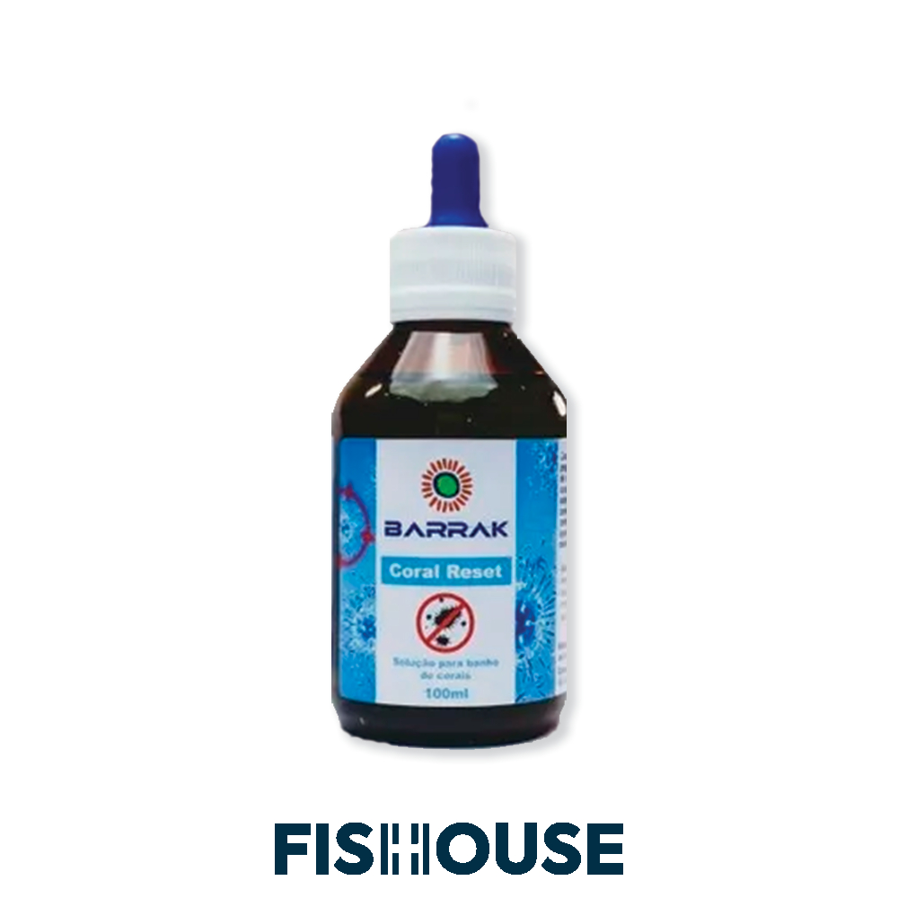 Tratamento para corais (Desinfecção) - Coral Reset (100ml) - Barrak