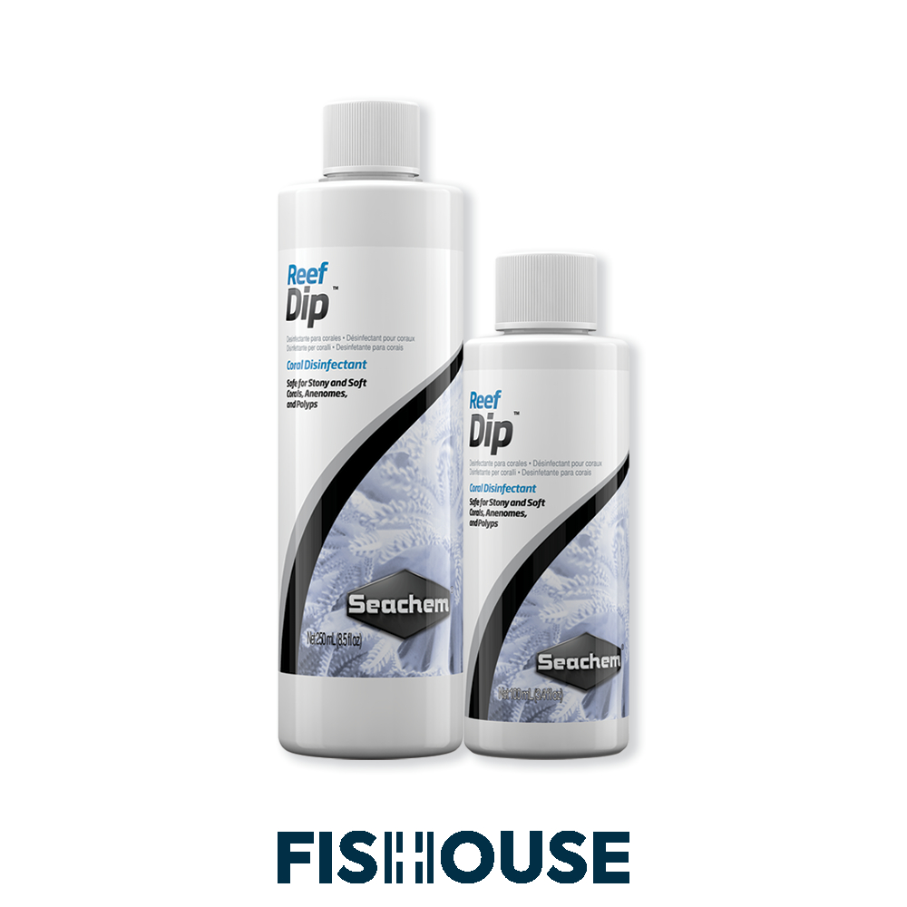 Tratamento para corais (Desinfecção) - Reef Dip (100ml, 250ml) - Seachem