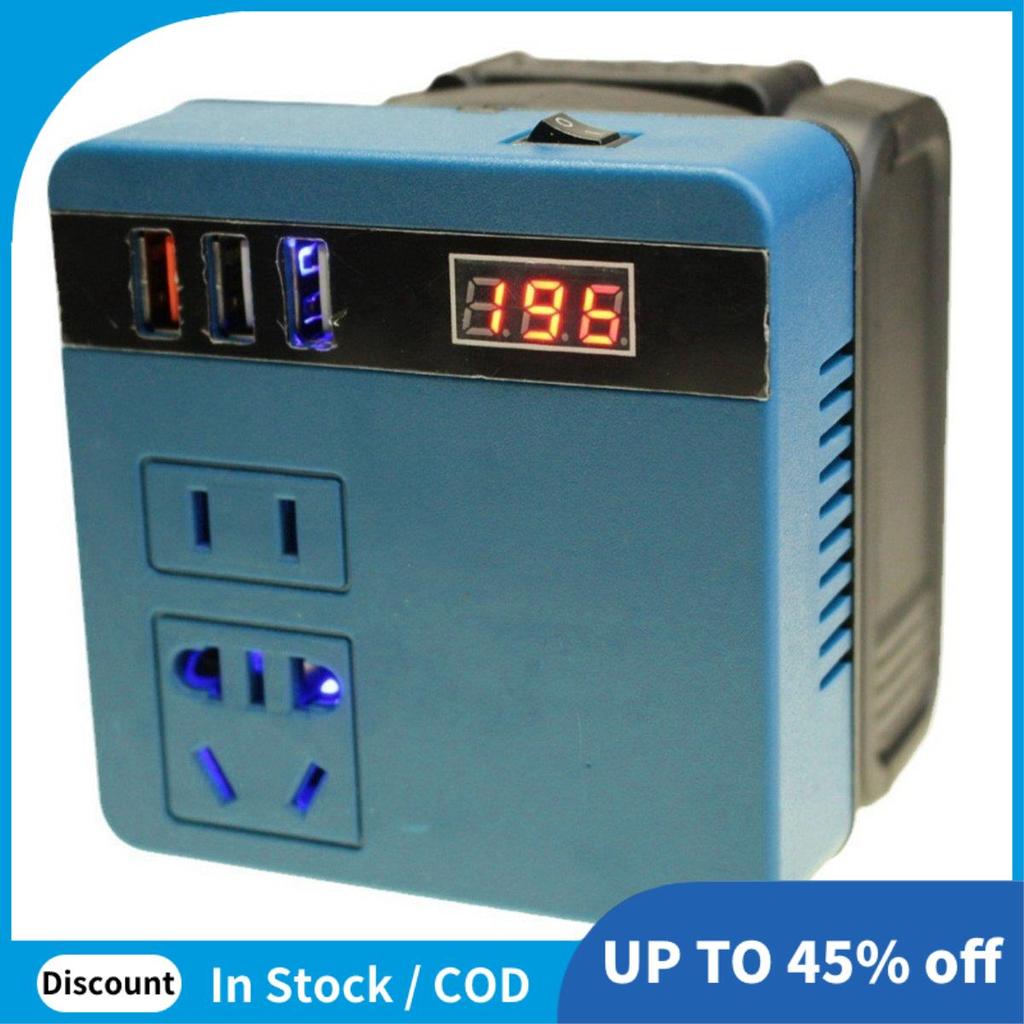 Para Fonte De Alimentação De Lítio Inversor De Bateria Com Saída AC220V/DC5V/20V Uso Externo