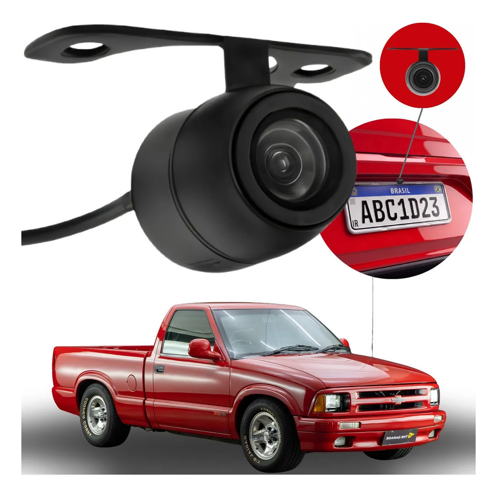 Câmera De Ré Smart Vision Hd Chevrolet Ss 2014 2015 2016 2017