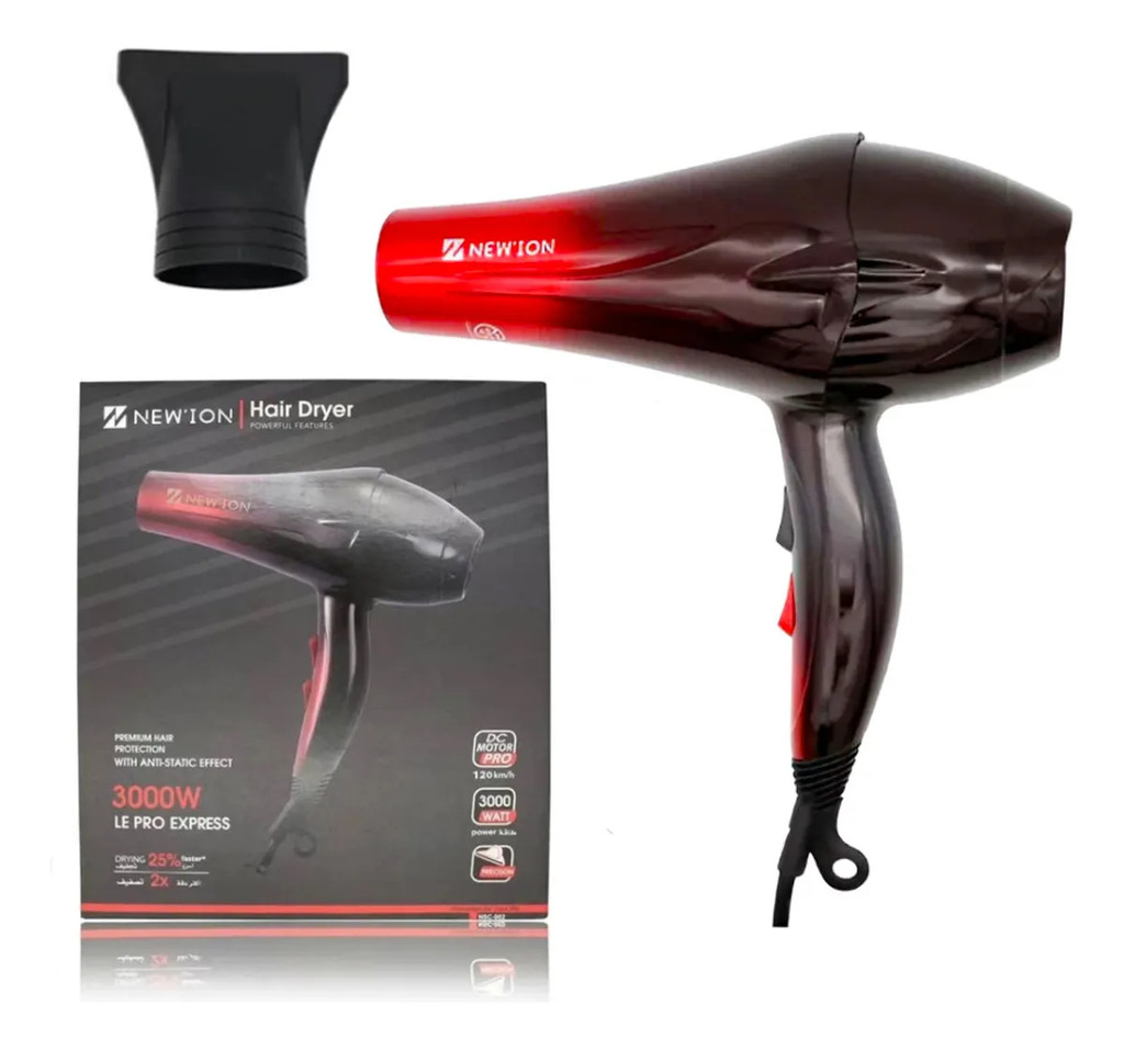 Secador De Cabelo 110V New'ion Compacto e Portátil