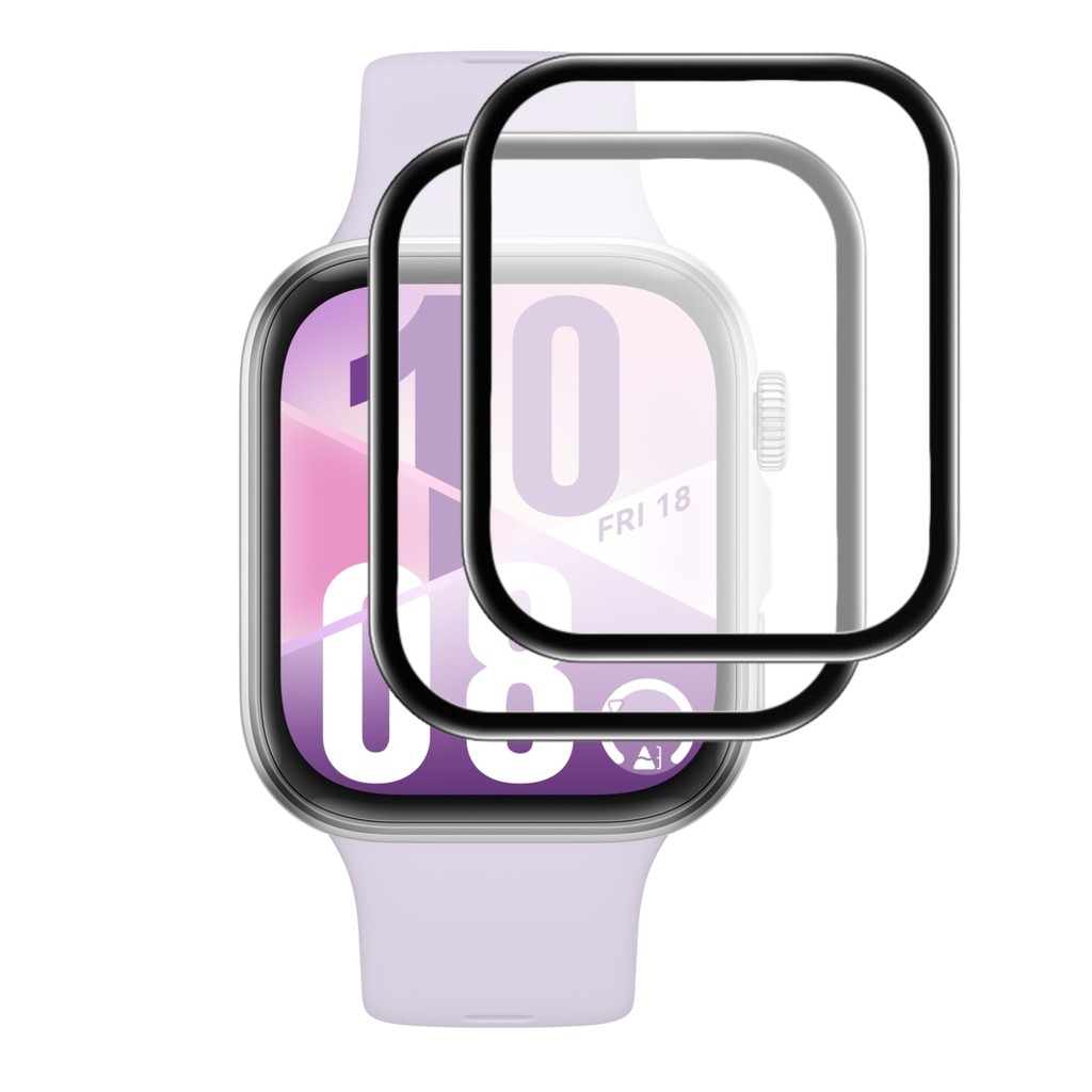 2x Protetores Tela Silicone 3d Compatível Com huawei fit 4