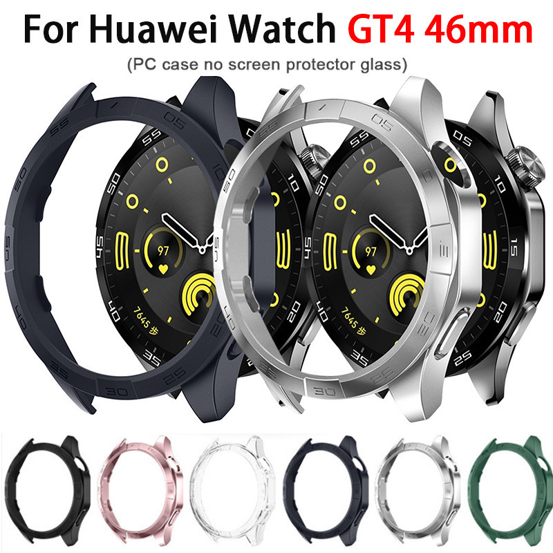 Compatível Com A Capa Para O Relógio huawei watch GT 4 46mm Protetora gt4 pc Concha Anti-Queda Do Pára-Choque (Sem Vidro Protetor De Tela)