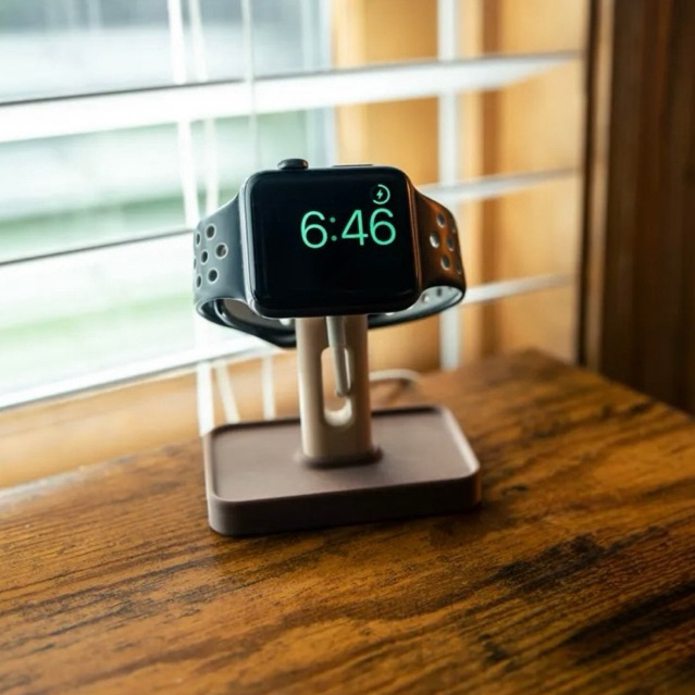 Base Dock Stand para Apple Watch – (1ª geração até Series 10, SE e Ultra)