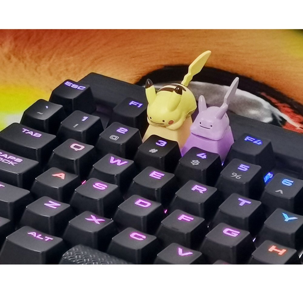 Dream Machinery MX Magic Cap Teclas de Teclado Periféricas, Keycaps Cherry, Personagens de Anime, DIY Ten K1DF