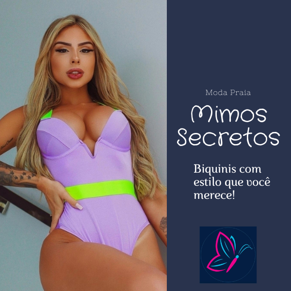 Maiô Sereia Lavanda