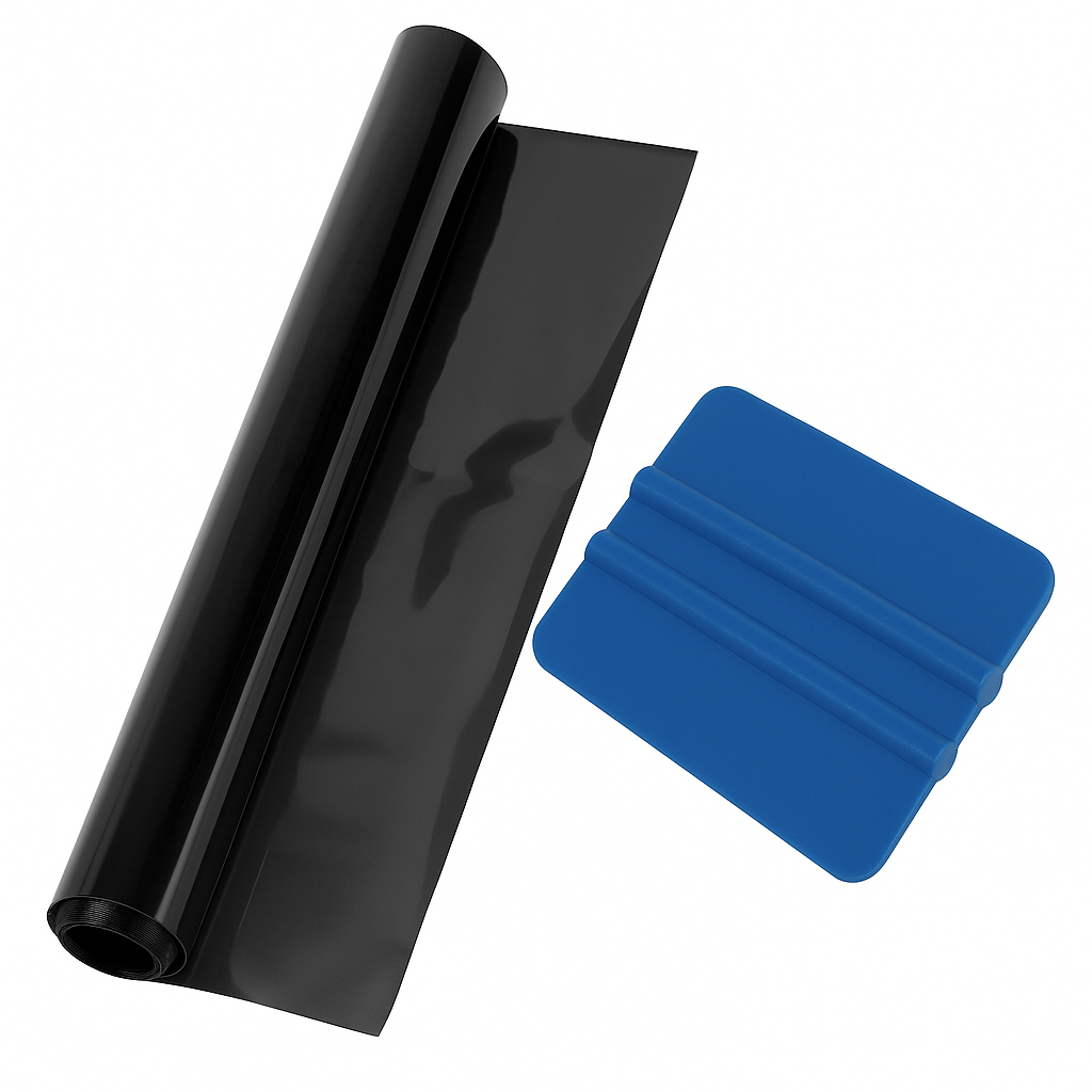 Kit Insufilm Fumê+ Espátula Para Aplicação 1,00 x 15,00 m G5 G20 e G35 Original Qualidade Premium Top