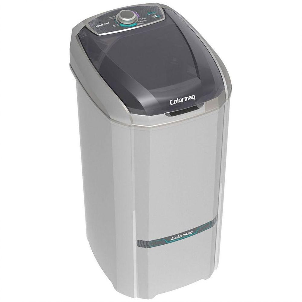 Lavadora De Roupa Semi-automática Colormaq 10 Kg Lcs Prata 127v