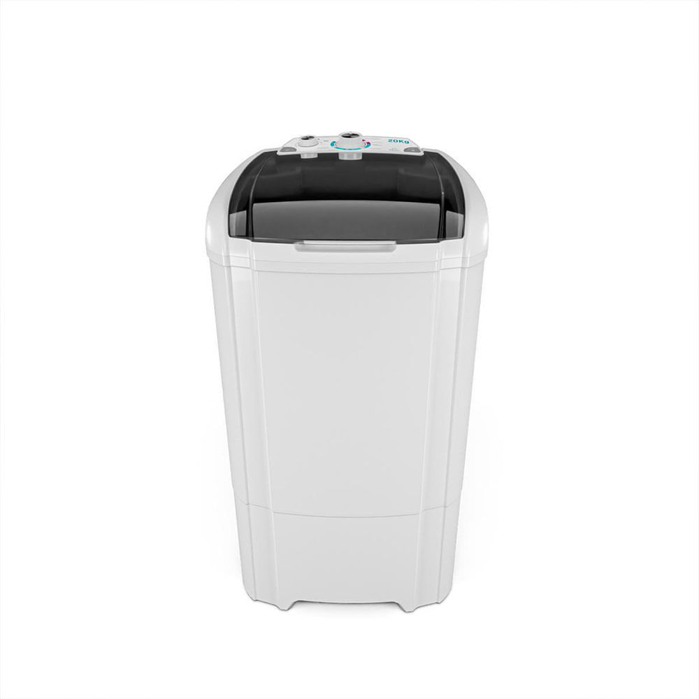 Máquina de Lavar Semi Automática 20Kg Britânia BLR04 Branca 127v