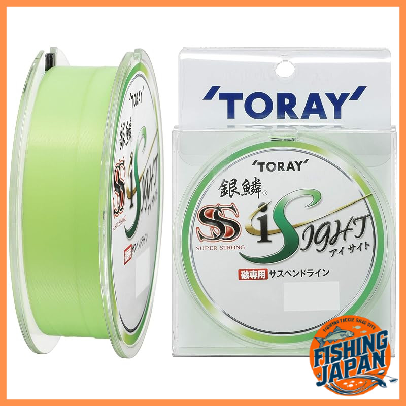 Toray Nylon Line Ginrin Super Strong Eyesight 150m Light Green