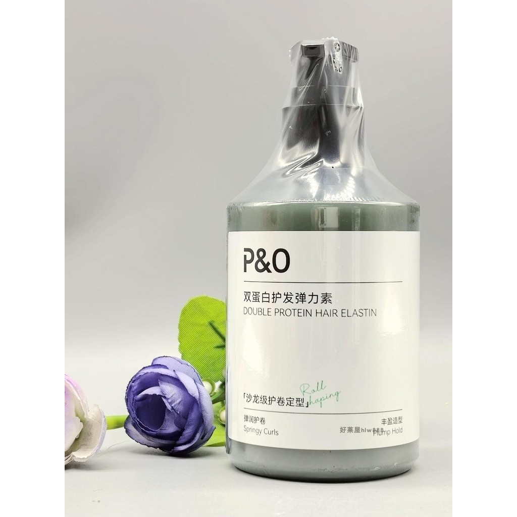 P & O Diprotein Hair Care Elastin Light Zero Feeling Strong Styling Gel Cuidados com os cabelos Curling Hair Spray 260ml