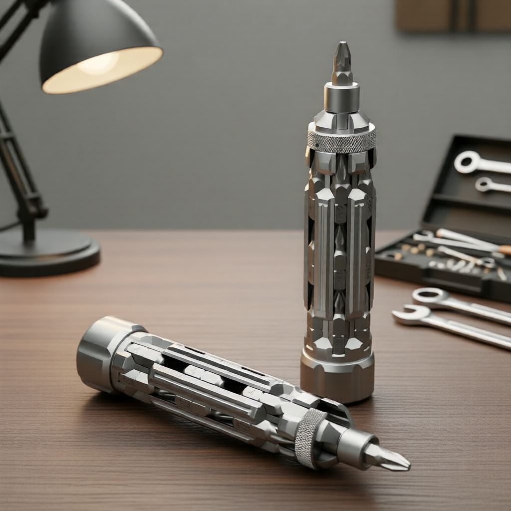 Kit de Chaves de Fenda Multi-Função EDC Galacok S1 com Bits Magnéticos Torx Phillips Hex