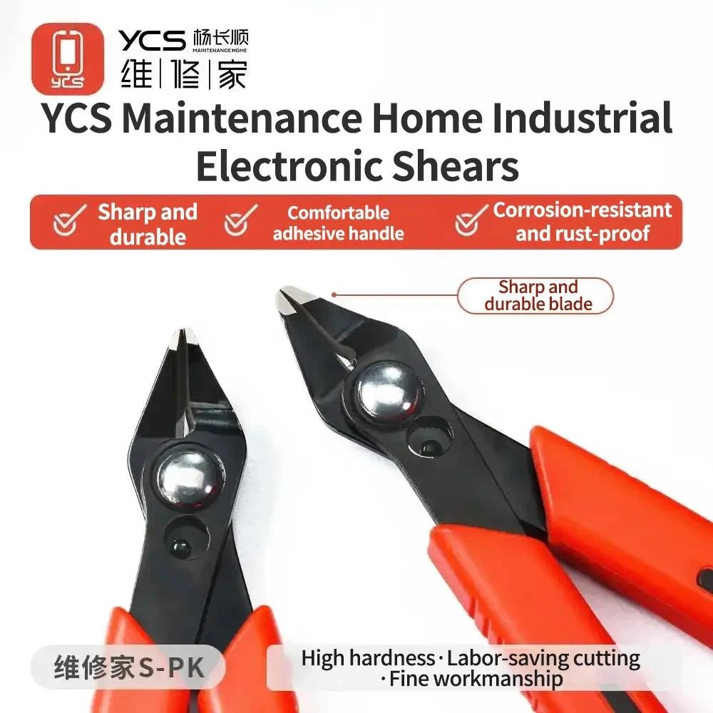 YCS S-PK Alicate Multi-Ferramenta Telefones Celulares Edc Reparação Escudo Industrial Eletrônico Fio De Cobre De Corte D