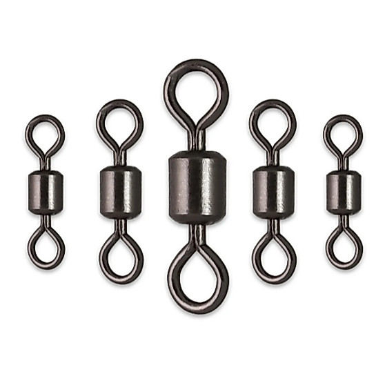 GIRADOR OTTONI ROLAMENTADO ROLLING SWIVEL BLACK NICKEL - 10 UNIDADES