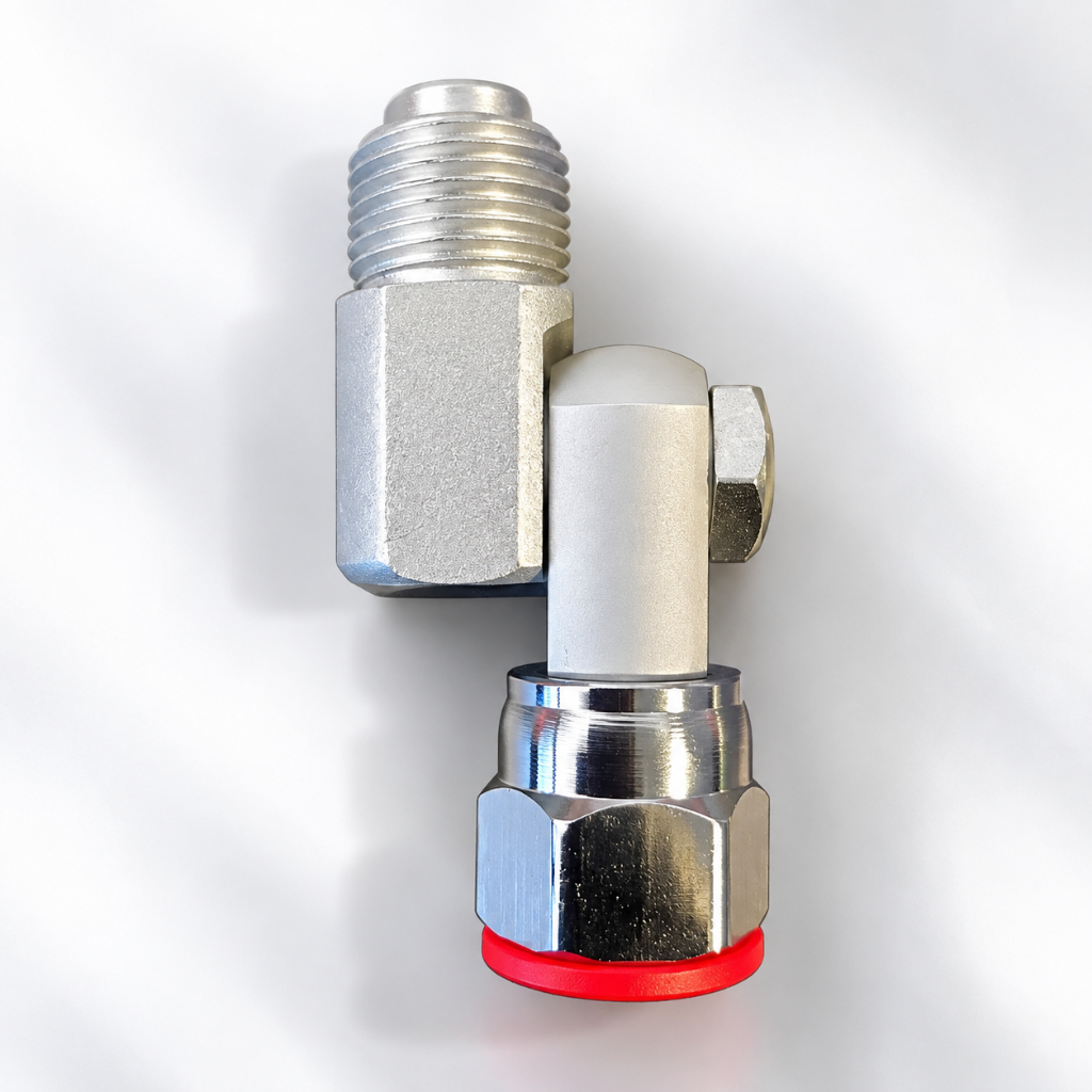 Conector Giratório Articulado Para Airless Mangueira De Alta Pressão Junta Swivel