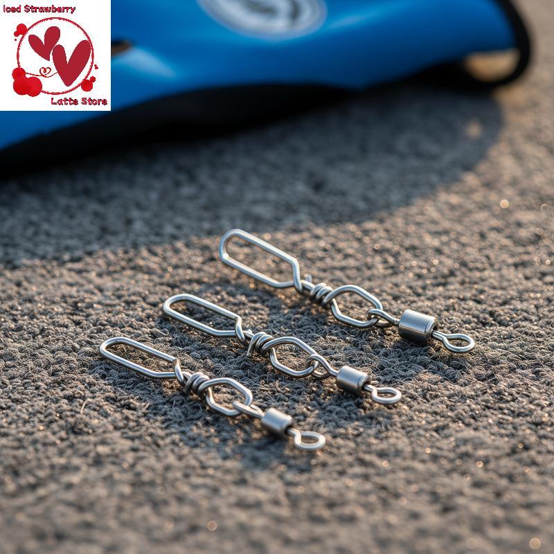 Beautyus Tale De Pesca Qui Snap Speed Swivel 10 Unidades De Anéis Guia De Passagem De Aço Inoxidável Duráveis Para Viage