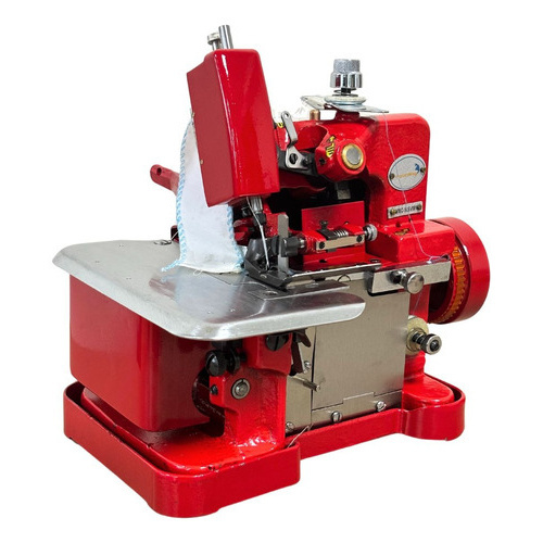 Máquina Overlock 127v Importway Semi Industrial Vermelha