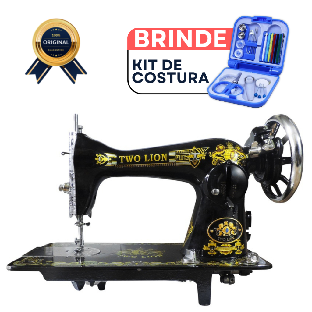 Máquina Costura Semi Industrial Doméstica e Industrial Flawil 110v/220v