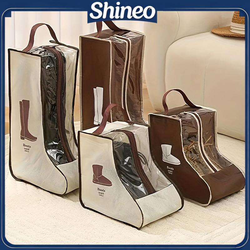 SHINE Multifuncional Saco De Armazenamento De Sapatos Com Alça Protetor De Botas À Prova De Poeira Para Bota Longa E Tor