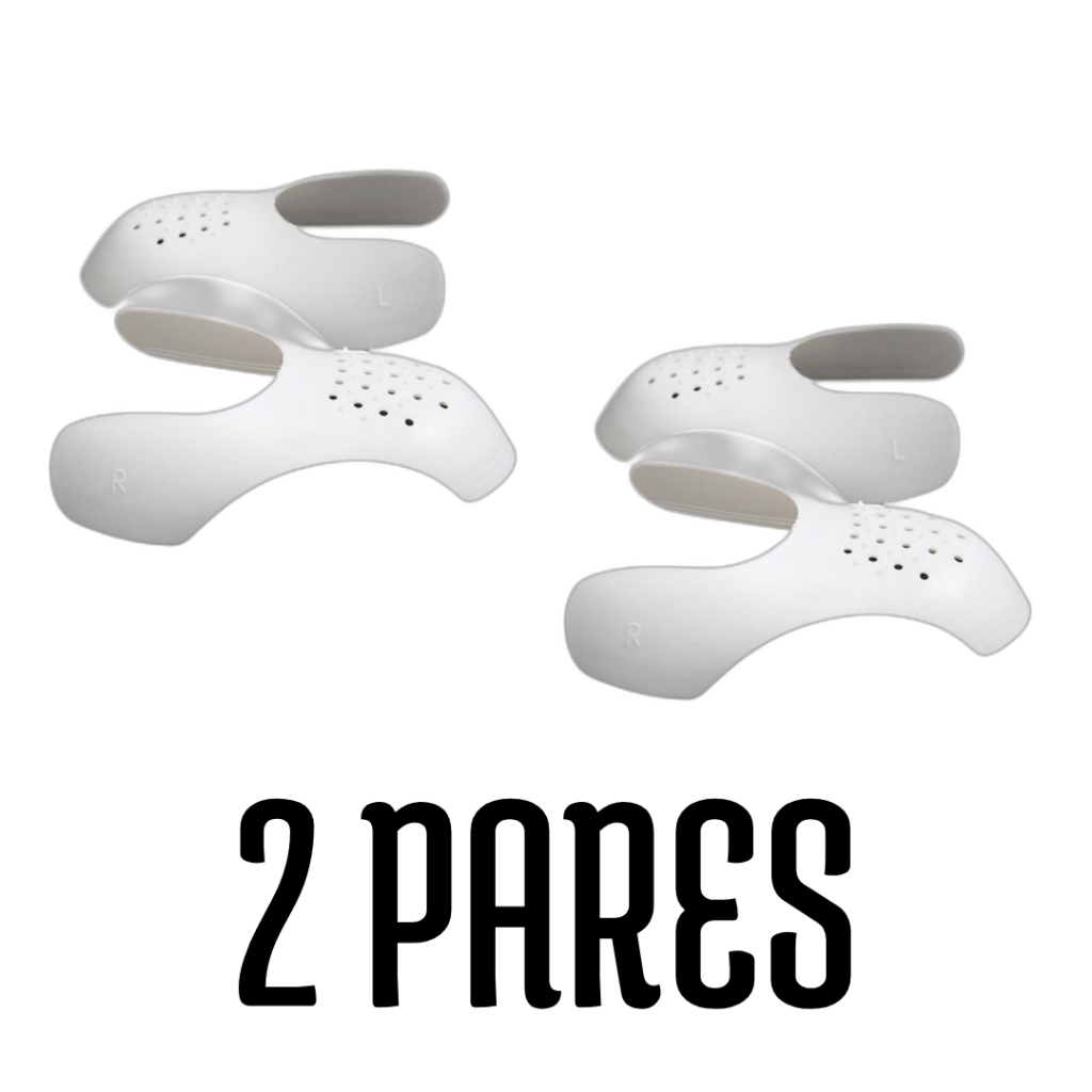 Kit 2 Pares Protetores Anti Vinco Para Tênis Sneakers | Evita Rugas, Leve e Ajustável | Tamanhos 34/45
