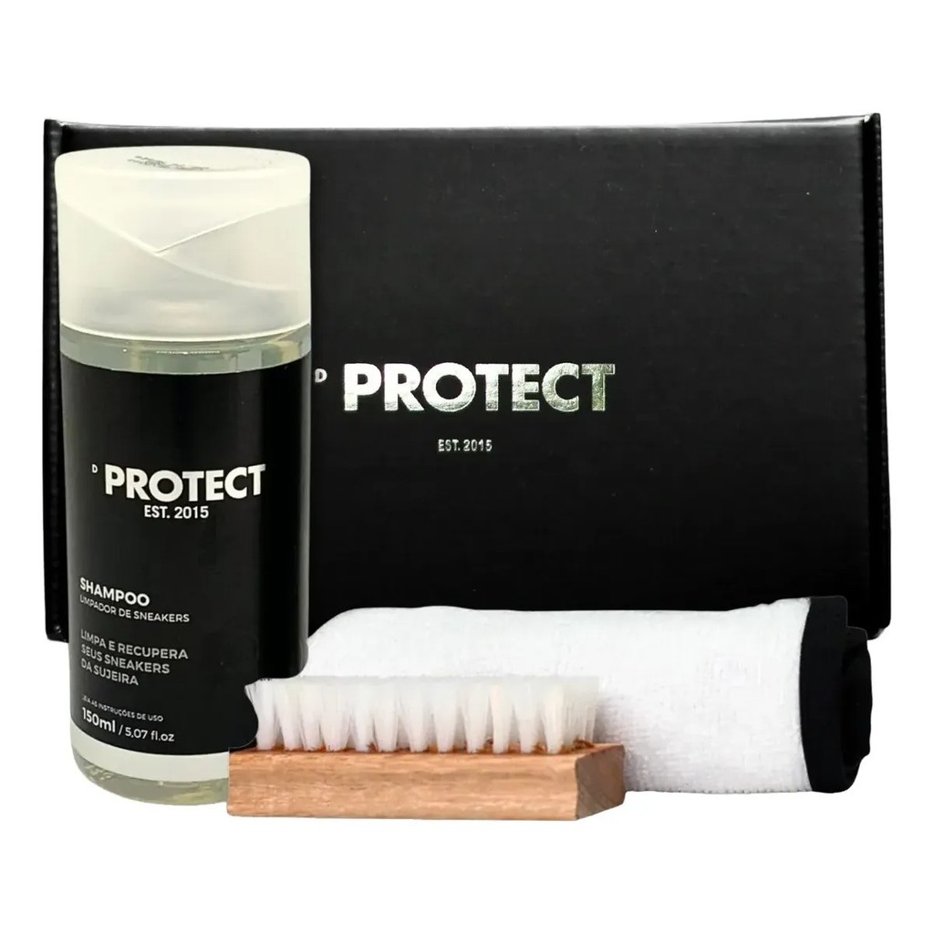 Kit Para Limpeza E Cuidado De Sneakers D Protect 150 ml