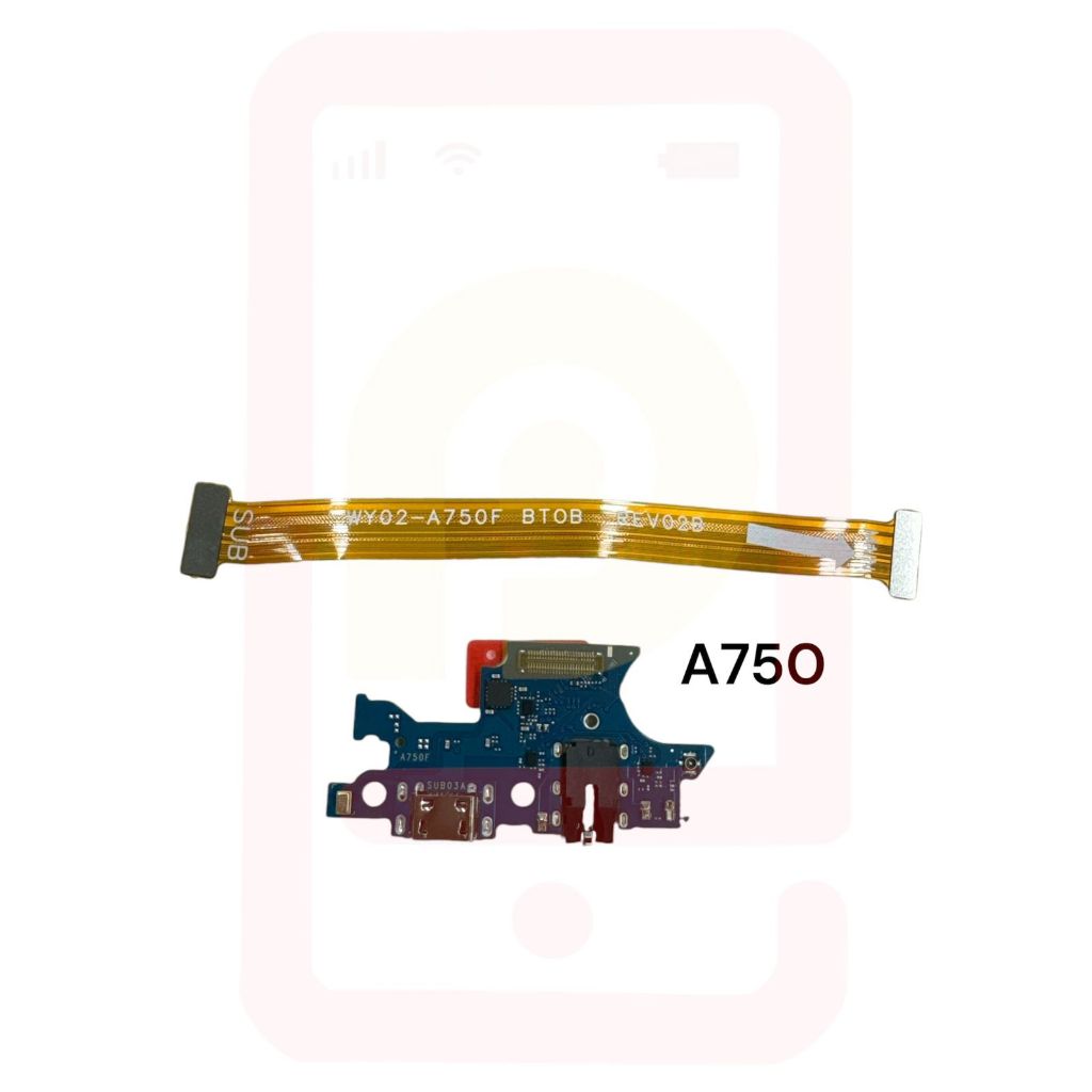 Placa De Carga + Flex Main Galaxy A750