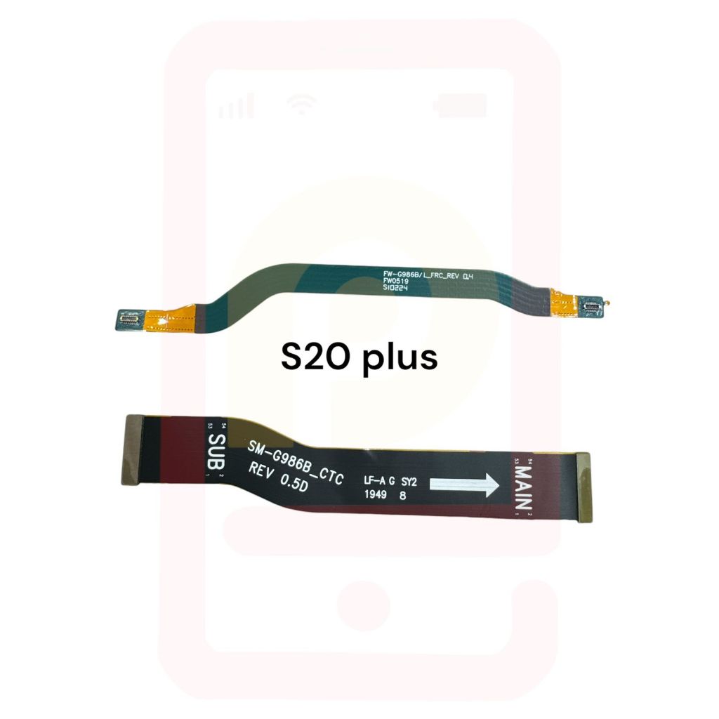 Placa De Carga + Flex Main Galaxy S20 Plus