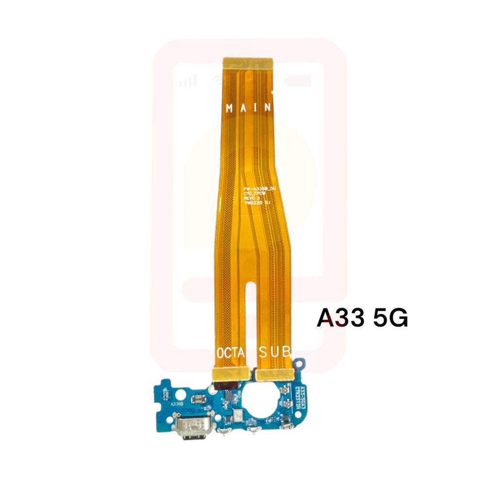 Placa De Carga + Flex Main Galaxy A33 5G