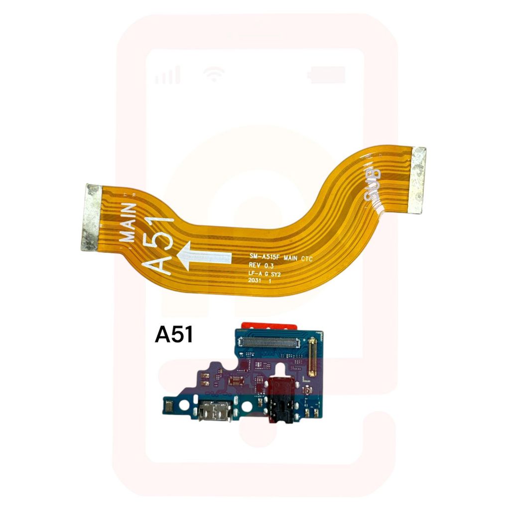 Placa De Carga + Flex Main A51