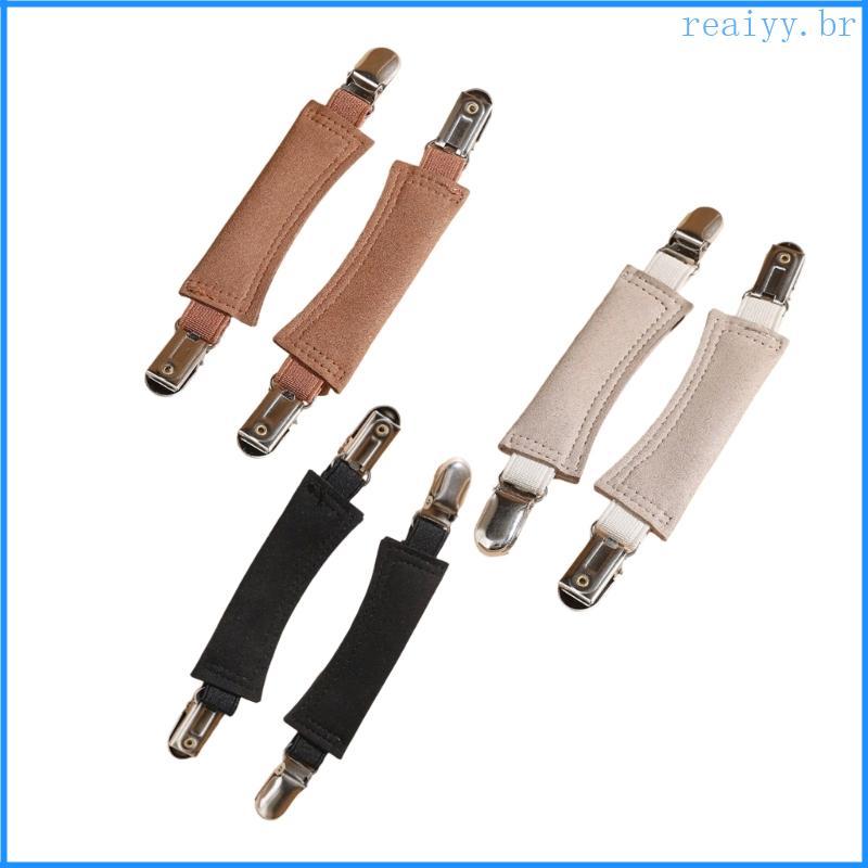 REA Shoe Clips Pinças Elástico Para Calçados E Estabilidade 2 Unidades