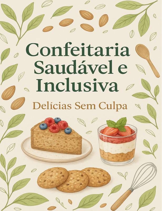 Confeitaria Saudável e Inclusiva: Delícias Sem Culpa